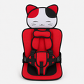 Cute Cat Kids Seat Cushion with Adjustable Straps