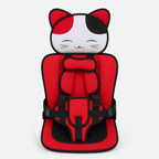 Cute Cat Kids Seat Cushion with Adjustable Straps