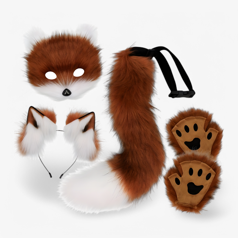 Kids 4 Piece Fox Costume Set