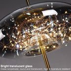 Decorative LED Pendant Light Adjustable Hanging Ceiling Light