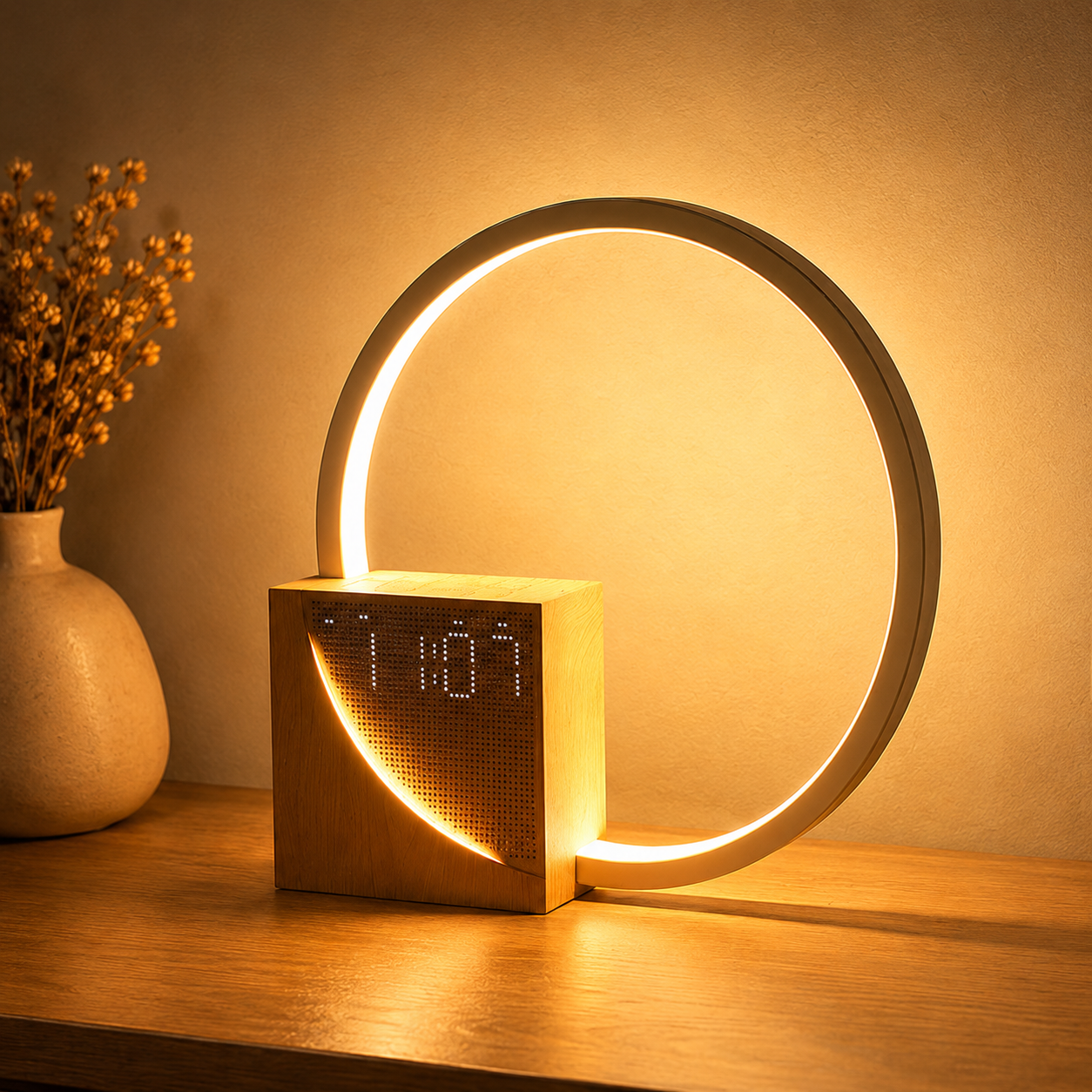 Multifunctional LED Table Lamp with USB Port
