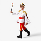 Boys 4 Piece Prince Costume Set