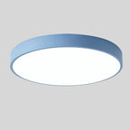 Minimalist Round LED Ceiling Light Modern Flush Mount Design