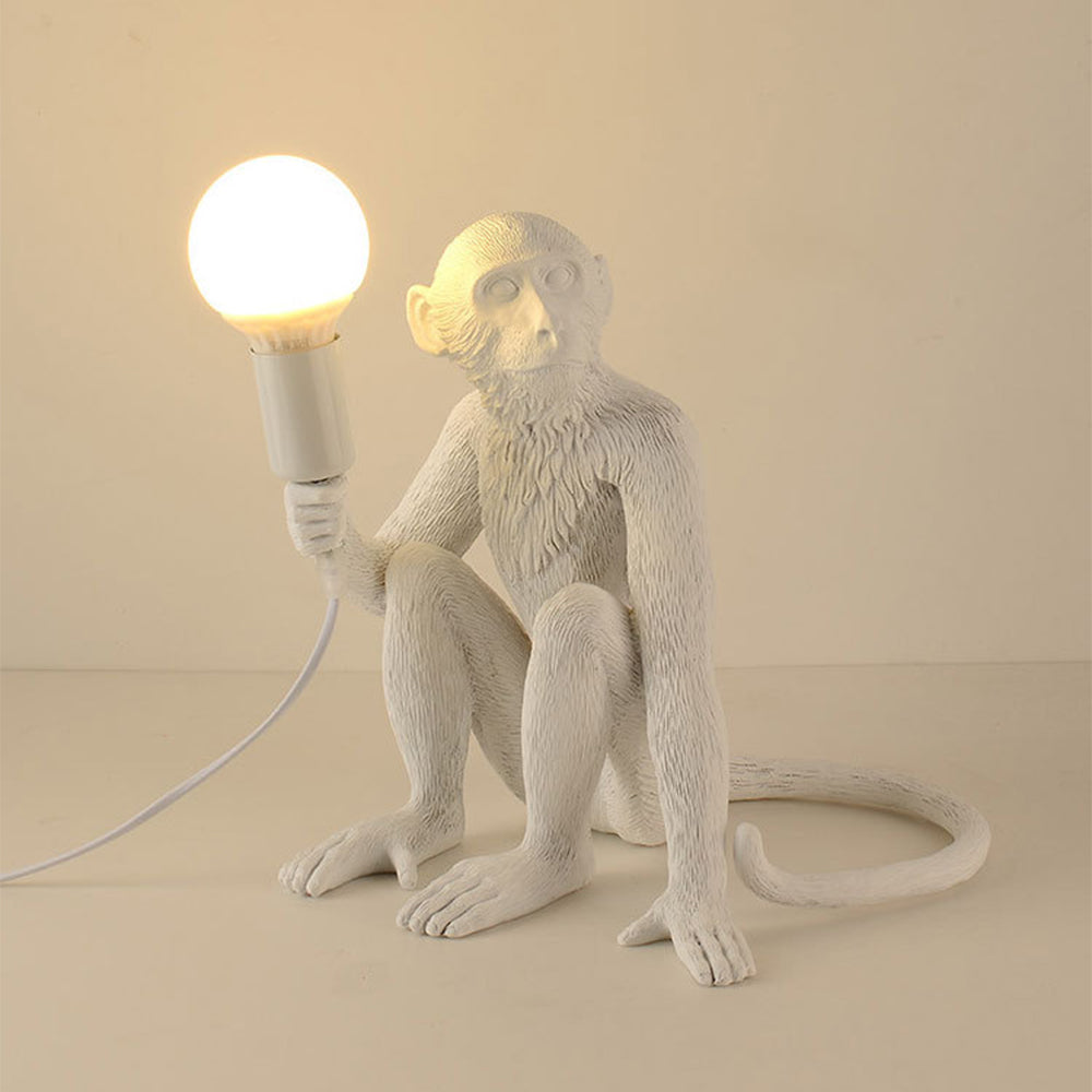 Black Monkey Table Lamp Or Bedside Lights - Image 3