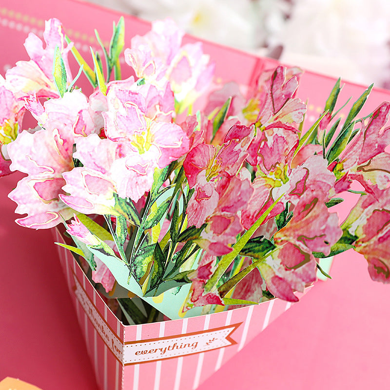 Unique Mother’s Day Greeting Card Artistic Pop‑Up Design