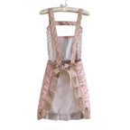 Floral Kitchen Apron Waterproof & Oil‑Resistant Design
