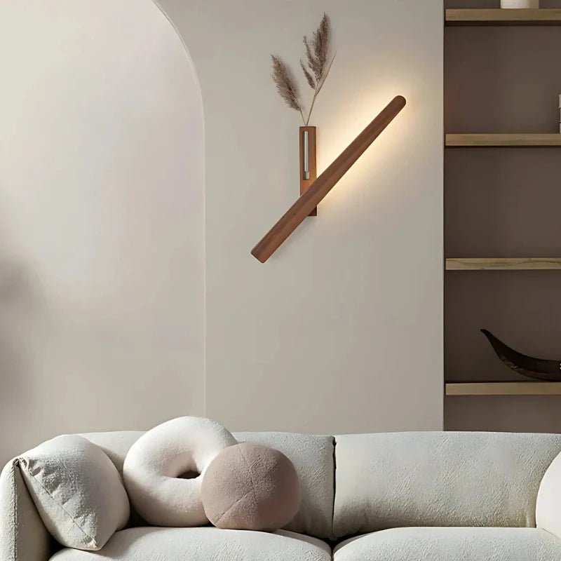 Rotatable Wall Lights with Decorative Vase Feature