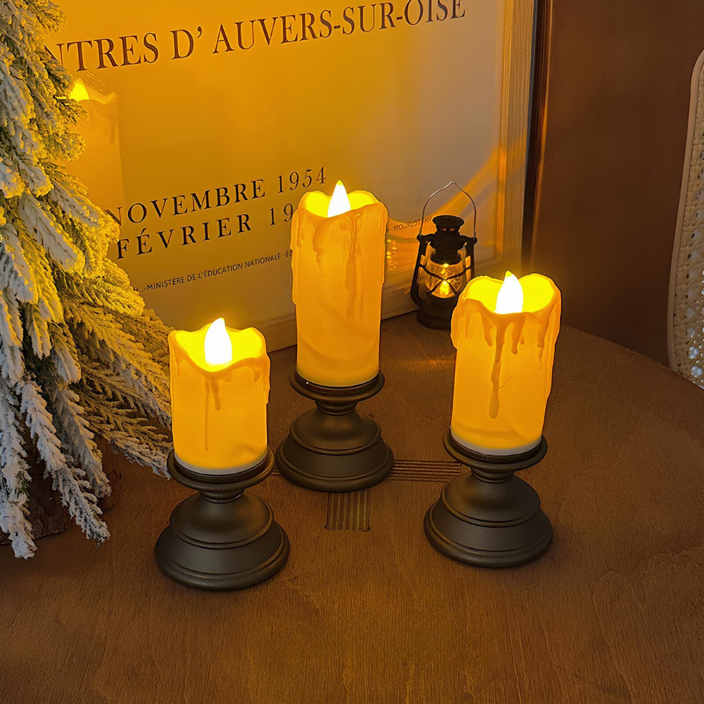 Flameless Block Candles - Image 11