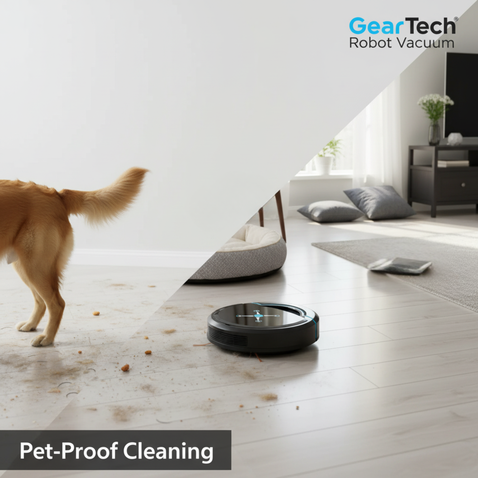 Automatic Robot Vacuum Cleaner Smart 3-in-1 Floor Cleaning