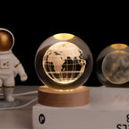 3D Astronomical Night Light LED Planet Display Lamp