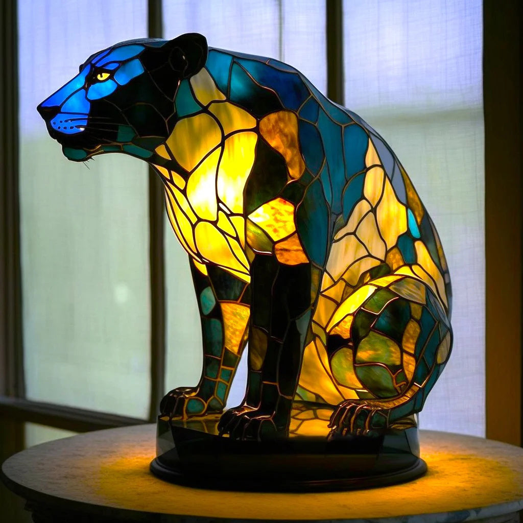 Artistic Glass Animal Table Light - For Modern Interior