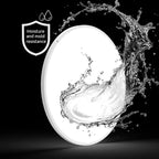Sleek Round Bathroom Ceiling Light Slim Indoor LED Fixture