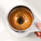 Automatic Self Stirring Mug with Magnetic Base for Coffee & Shakes