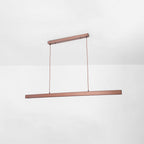 Slim Linear Pendant Light Contemporary LED Hanging Light