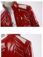 Men 3 Piece 80s Pop Star Costume - Image 7
