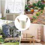 Decorative Plant Pots with Easy‑Lift Handles