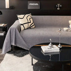 Minimalist Couch Cover with Tassel Detail