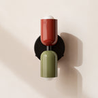 Two Light Wall Sconce Adjustable Wall Mounted Lighting