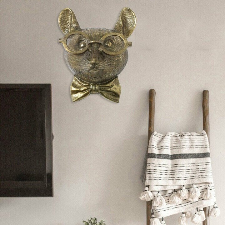 Artful Vintage Deer Head Wall Decoration