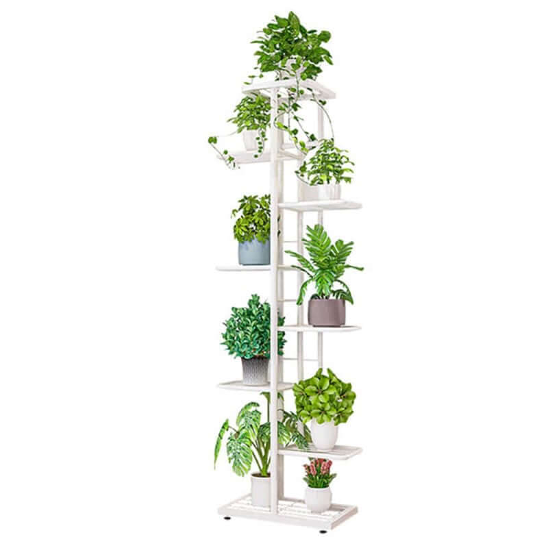 Tall 8‑Tier Plant Pots Display Stand