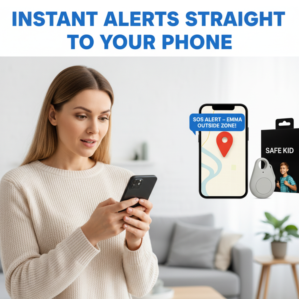 Kids Safety Tracker Real‑Time Location & Alerts