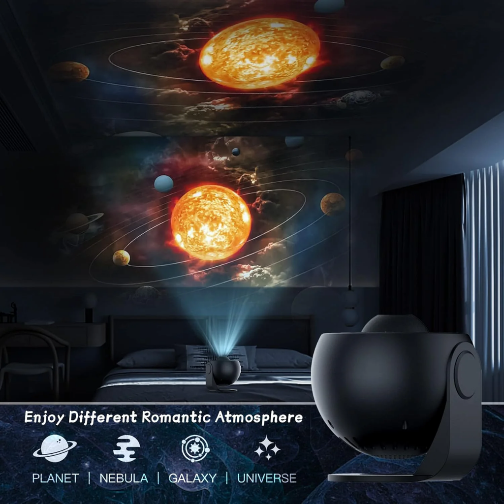 Starry Sky Projector Lamp for Bedroom & Relaxation