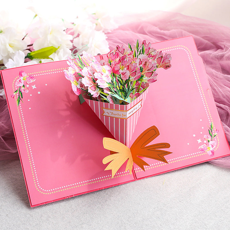 Unique Mother’s Day Greeting Card Artistic Pop‑Up Design