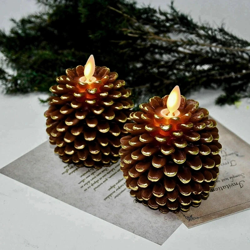 ForestHearth™ Flameless Pinecone Candles - Image 9