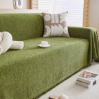 Minimalist Couch Cover with Tassel Detail