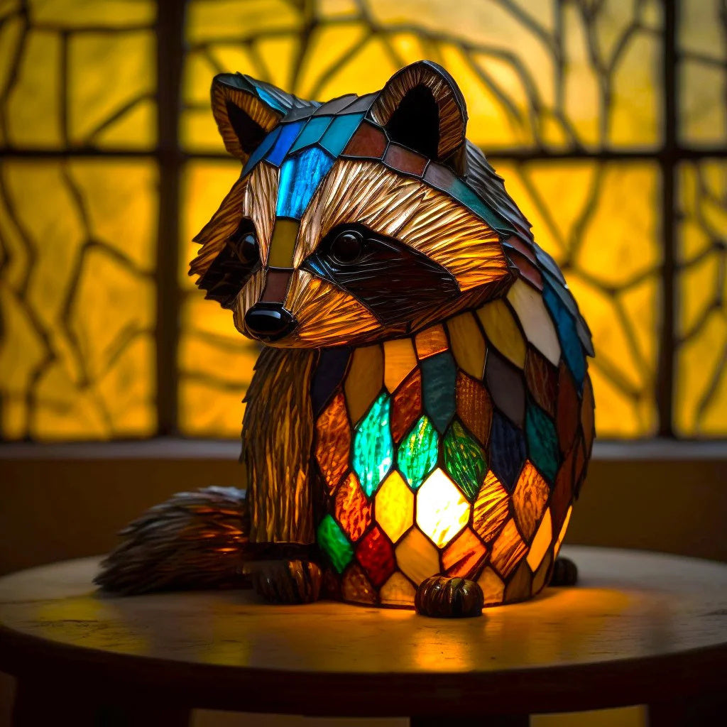 Artistic Glass Animal Table Light - For Modern Interior