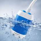 Compact USB Rechargeable Outdoor Shower Head Pump Kit