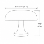 Retro Mushroom Ambient Table Lamp