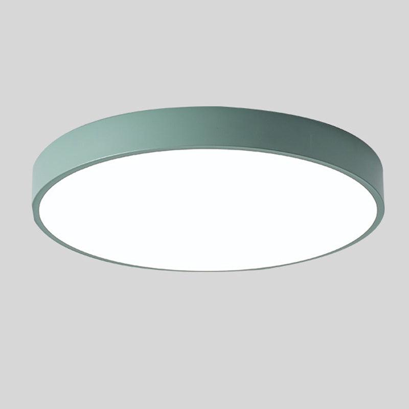 Minimalist Round LED Ceiling Light Modern Flush Mount Design