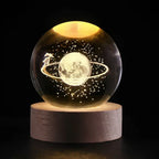 3D Astronomical Night Light LED Planet Display Lamp