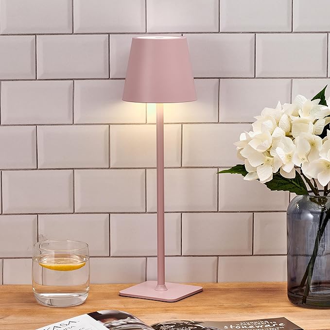 NordAura: Kabellose LED Tischlampe – Wiederaufladbar, Dimmbar & Modern im Skandinavischen Stil - Image 5