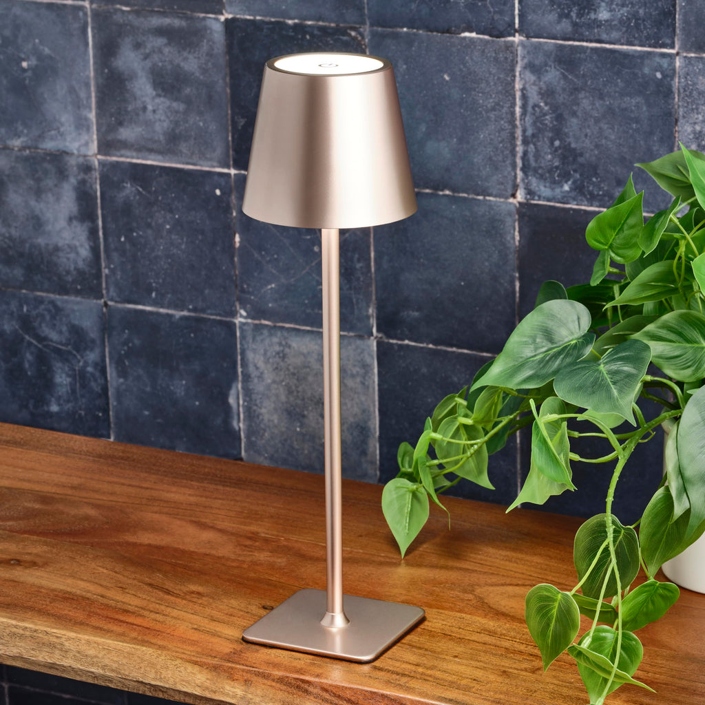 NordAura: Kabellose LED Tischlampe – Wiederaufladbar, Dimmbar & Modern im Skandinavischen Stil - Image 3