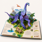 3D Pop Up Book Dinosaurs