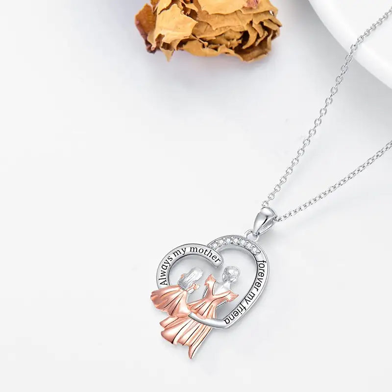 Mother’s Day Jewellery Gift Elegant Mother‑Daughter Necklace