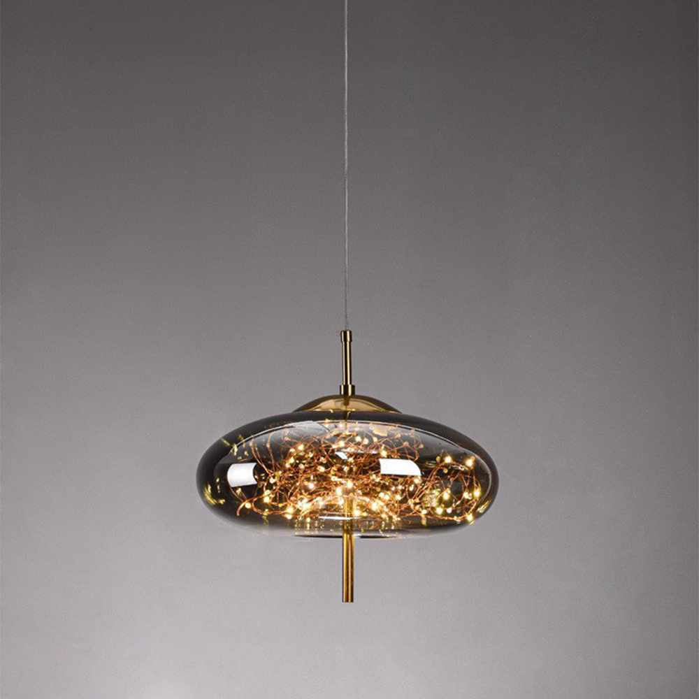 Decorative LED Pendant Light Adjustable Hanging Ceiling Light