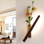 Rotatable Wall Lights with Decorative Vase Feature