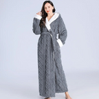 Comfort Robe with Hood Windproof & Absorbent Design