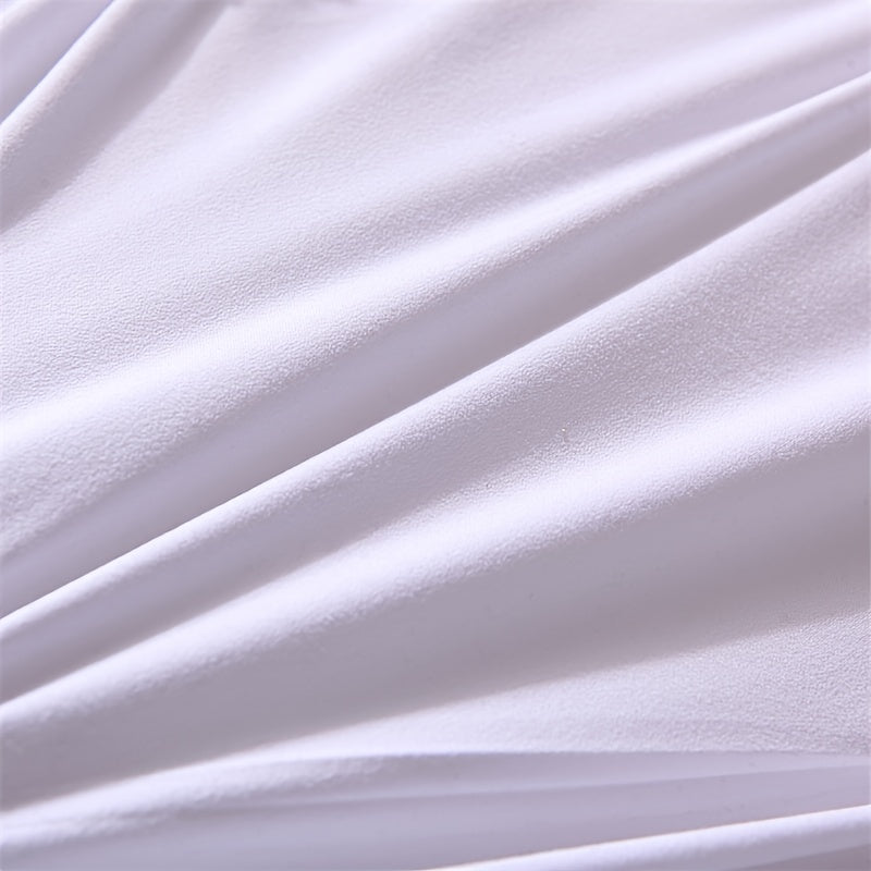 White Pintuck Quilts Cover Set