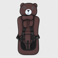 Cute Bear Child Seat Cushion with Adjustable Straps