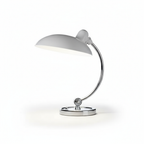 Modern Table Lamp Chrome Curved Metal Bedside Desk Lamp - Image 13