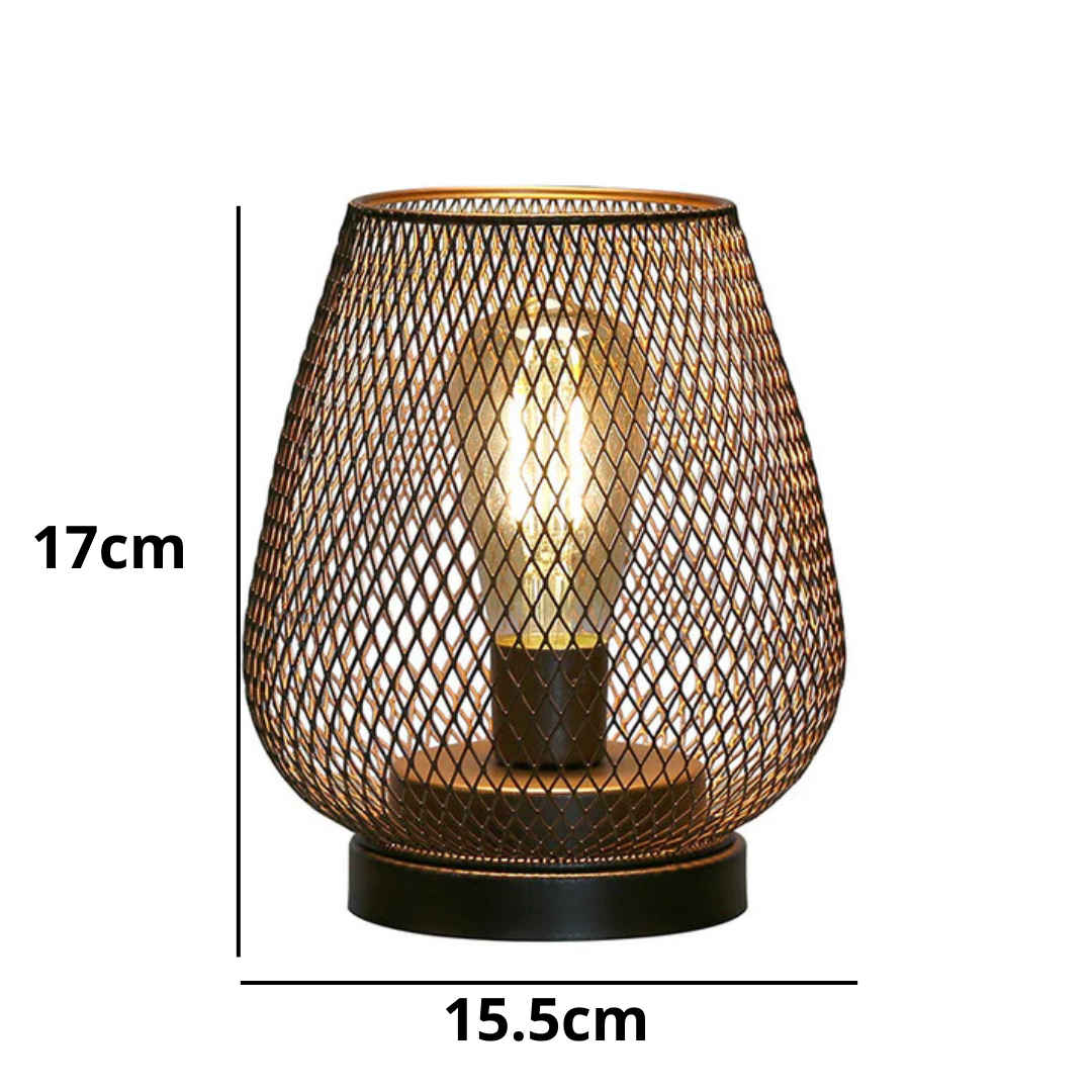 Avenora – Wireless Rechargeable Metal Mesh Table Lamp Warm White LED - Image 14