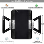 Adjustable Bamboo Clip-On Arm Tray Table - Image 9