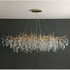Branch Style Crystal Ceiling Light Decorative Indoor Lighting Fixture
