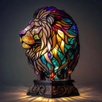 Artistic Whimsical Glass Animal Decorative Lamp