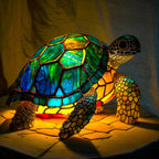 Artistic Whimsical Glass Animal Decorative Lamp