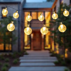 Solar Powered LED String Lights Outdoor Decorative Lighting